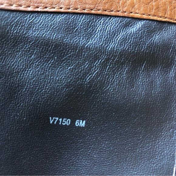 Rachel Zoe Chloe Luggage Leather Platform Boots 6 - Picture 12 of 15